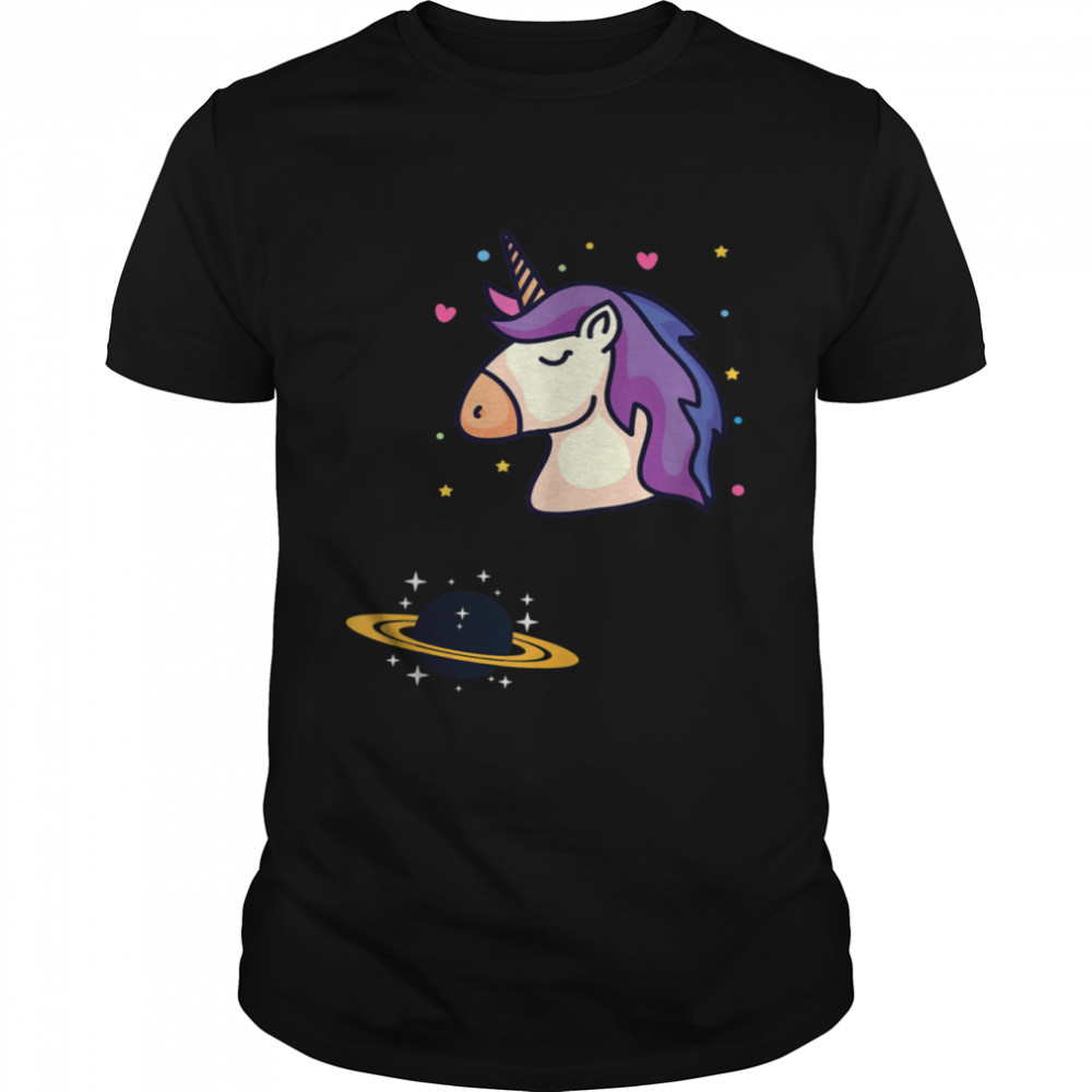 Unicorn Star Space Explorer Universe shirt