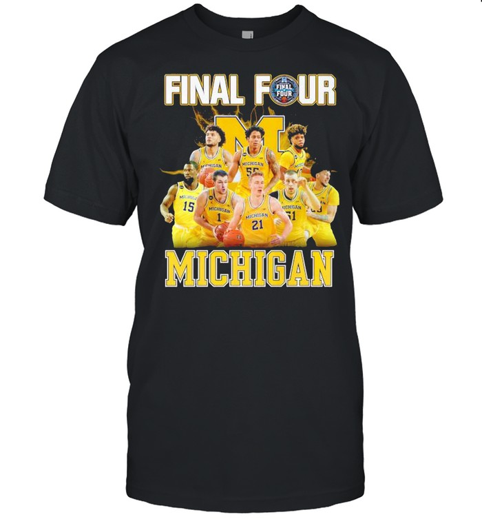 2021 Men’s Basketball Final Four Michigan shirt