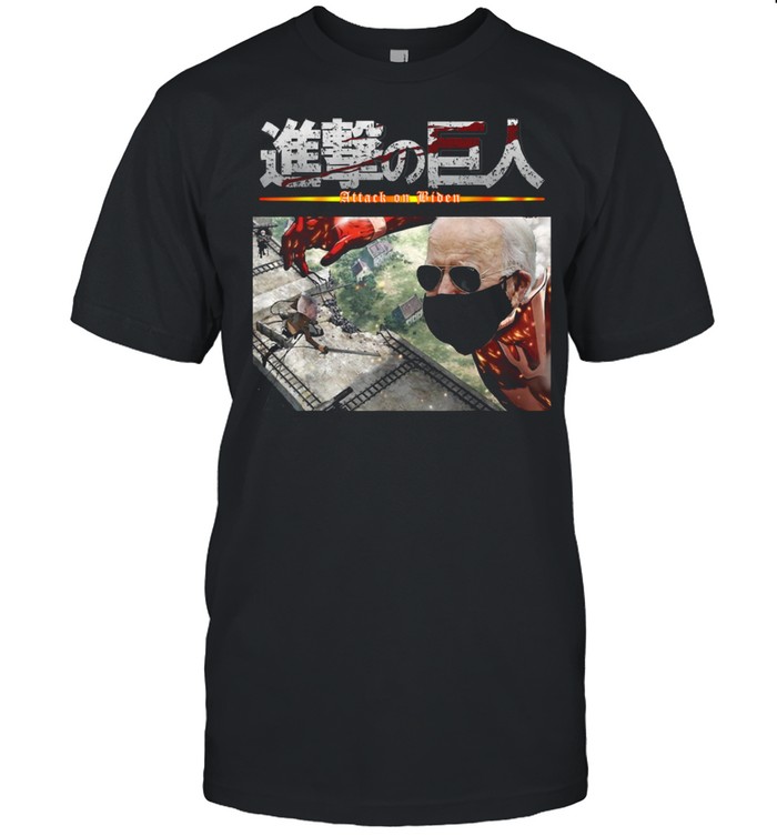 Attack on Biden Japanese Anime with Easter Eggs Shirt