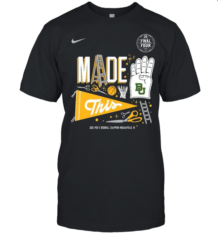 Baylor Bears Nike 2021 Men’s Regional Champion Indianapolis in shirt