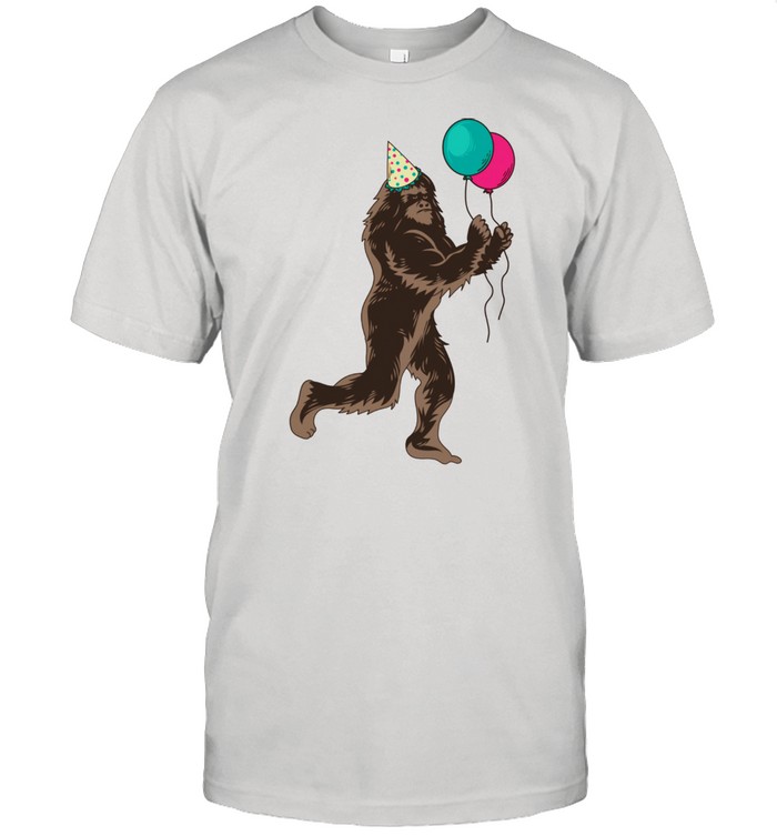 Bigfoot It’s My Birthday Celebrant Sasquatch Shirt