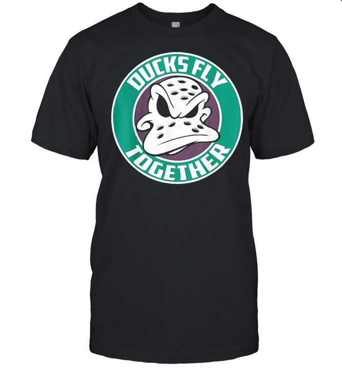 Ducks art mighty of anaheim hockey shirt