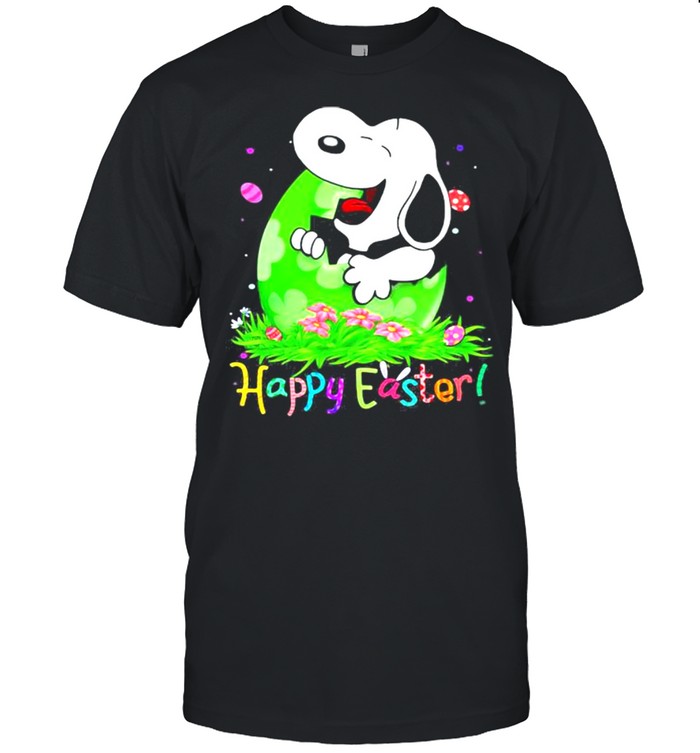 Happy Easter Snoopy Egg Shirt