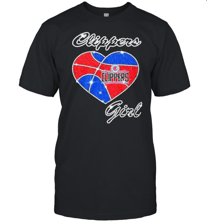 Heart Clippers Girl Diamond shirt