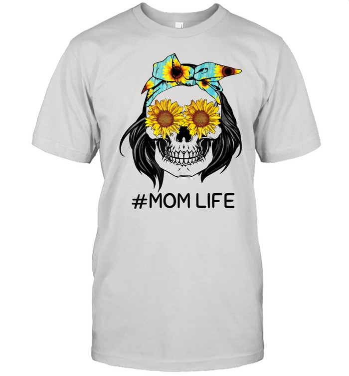 MomLife Jeans Pattern Sunflower mother’s Day Shirt