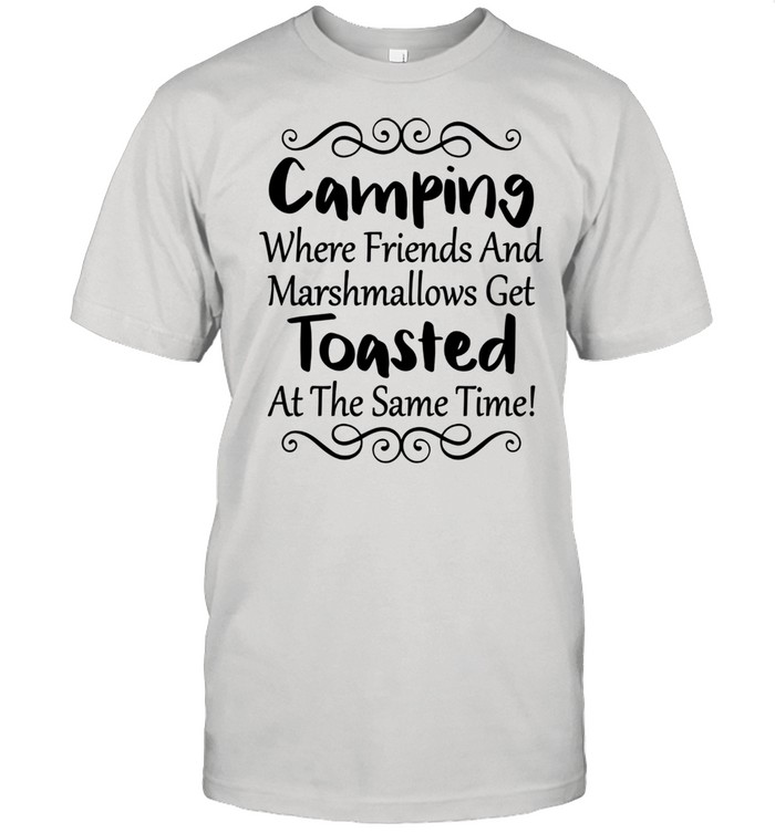 Outdoor Camping Friendss Travel Shirtư