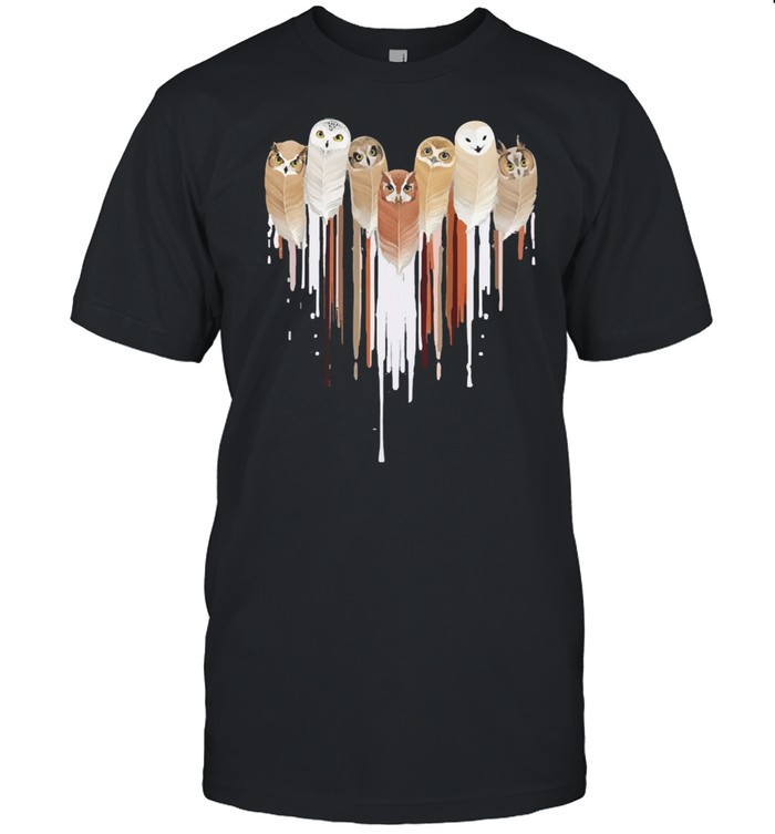 Owl heart shirt