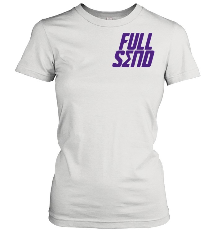 Sigma Pi Full Send Purple  Classic Women's T-shirt