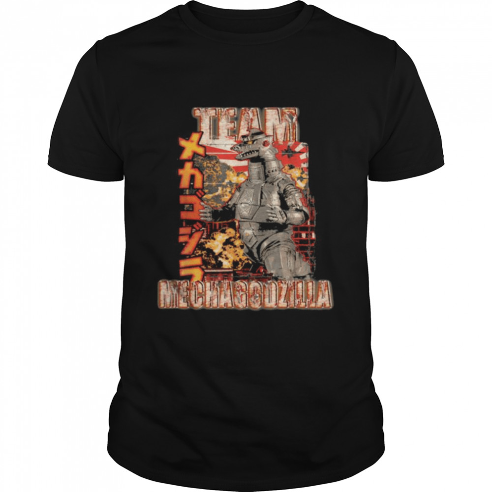 Team Mechagodzilla Japan Vintage Shirt