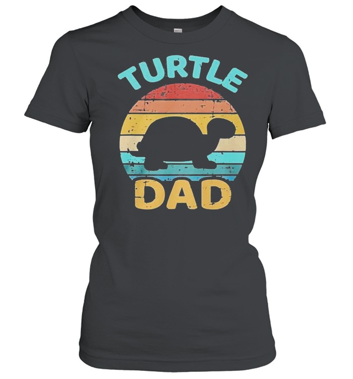 Turtle Dad vintage shirt Classic Women's T-shirt