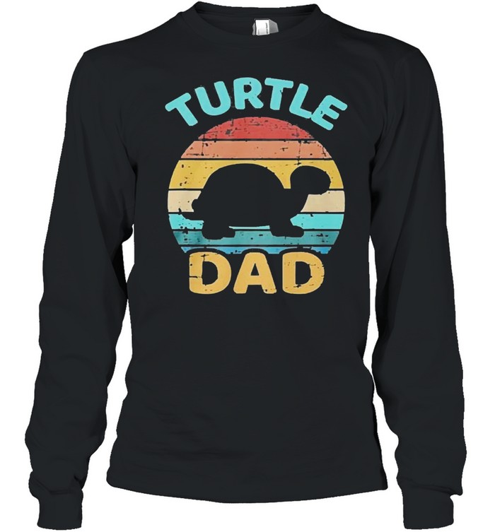 Turtle Dad vintage shirt Long Sleeved T-shirt