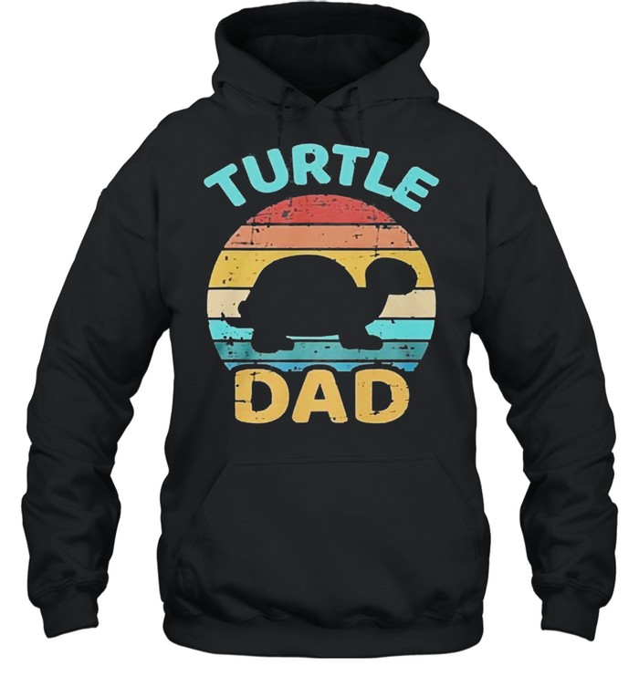 Turtle Dad vintage shirt Unisex Hoodie