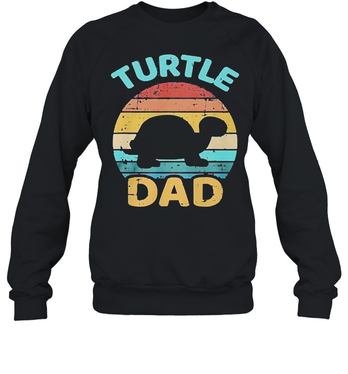Turtle Dad vintage shirt Unisex Sweatshirt