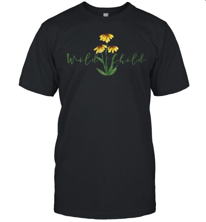 Wild Child Daisy Art Shirt