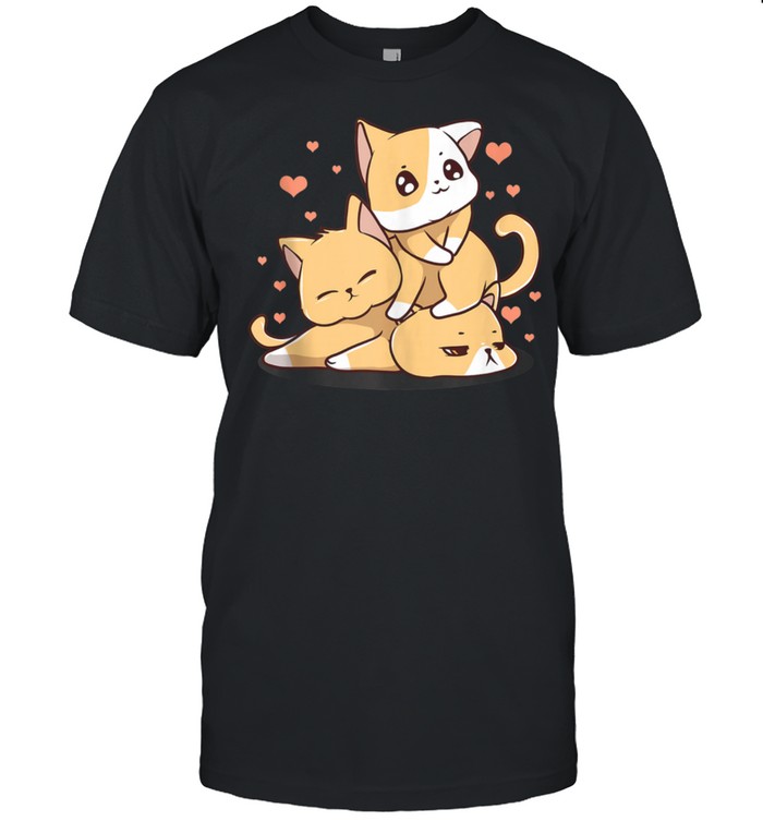 Cute Cat Mountain Meowtain Kitten Neko Kitty shirt