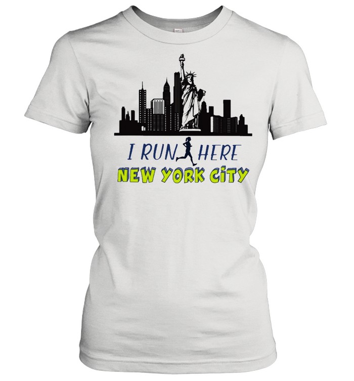 Girl I run here New York City shirt Classic Women's T-shirt