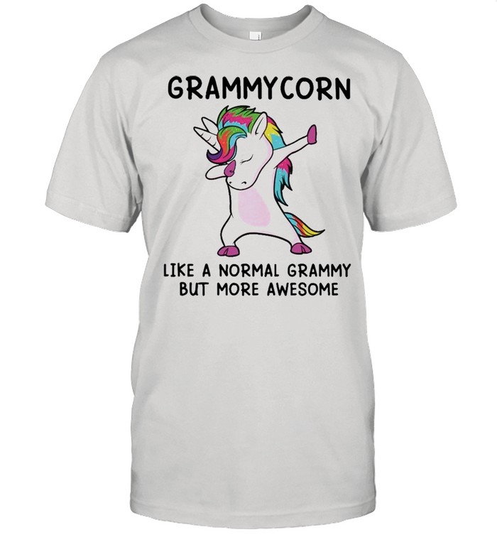 Grammycorn Dabbing like a normal Grammy but more awesome shirt