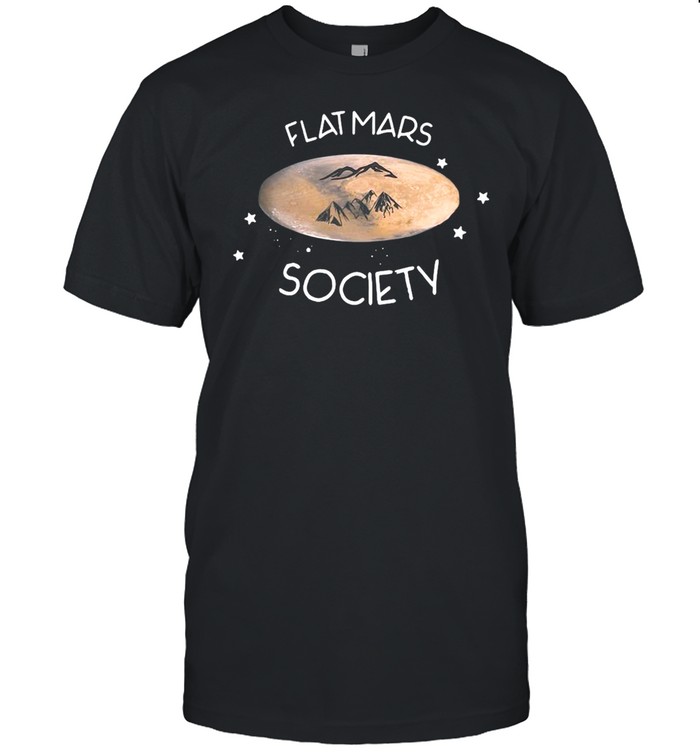 Greta Thunberg Flat Mars Society T-shirt