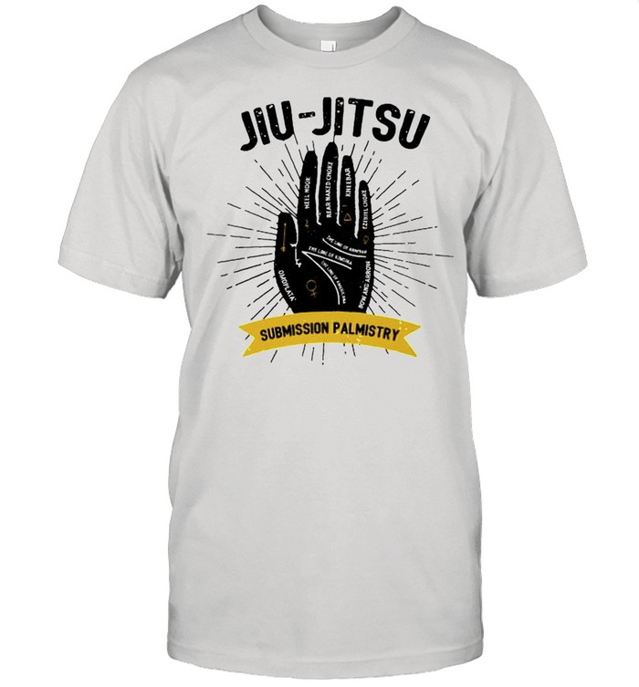 Jiu Jitsu Submission palmistry shirt