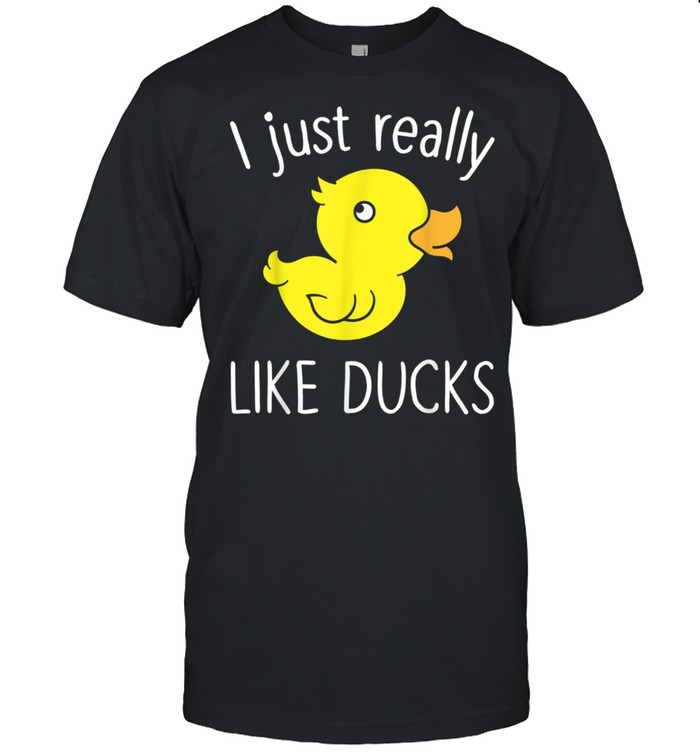 Just Like Ducks Duck shirt Classic Men's T-shirt