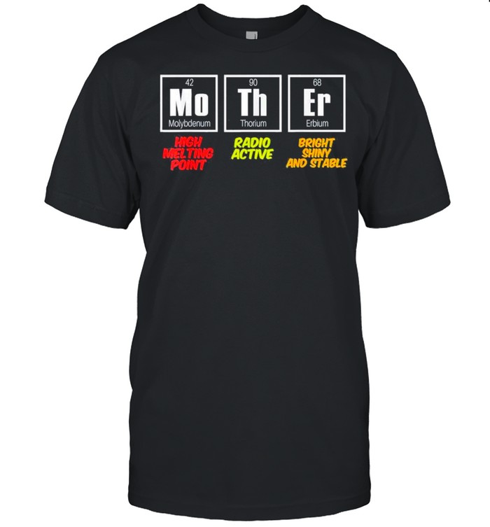 Mother Periodic Table – Funny Science Mothers Day shirt