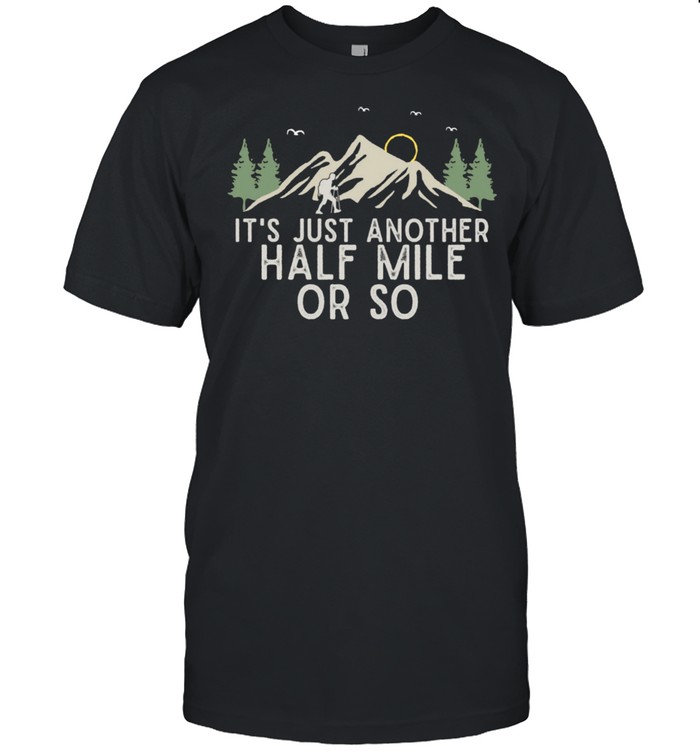 Mountain Hiking Enthusiast Outdoor Nature Hiker shirt Classic Men's T-shirt