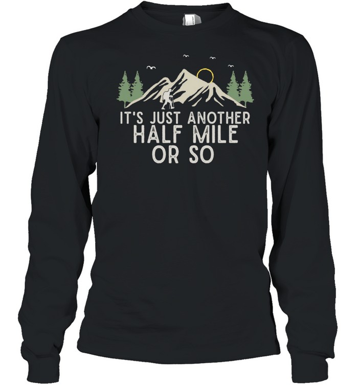 Mountain Hiking Enthusiast Outdoor Nature Hiker shirt Long Sleeved T-shirt