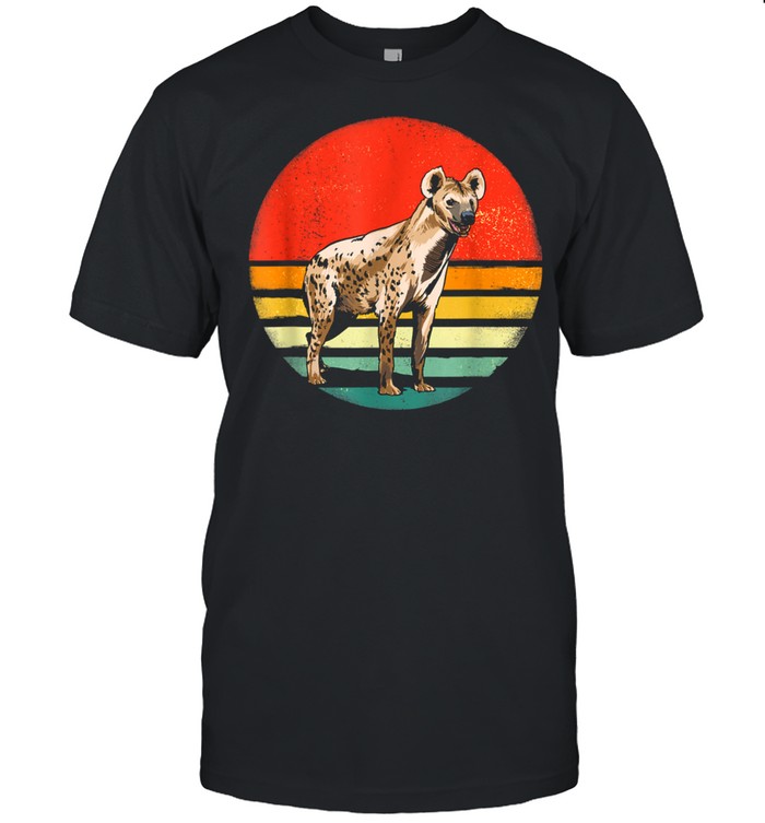 Retro Vintage Hyena Nature Hyena shirt