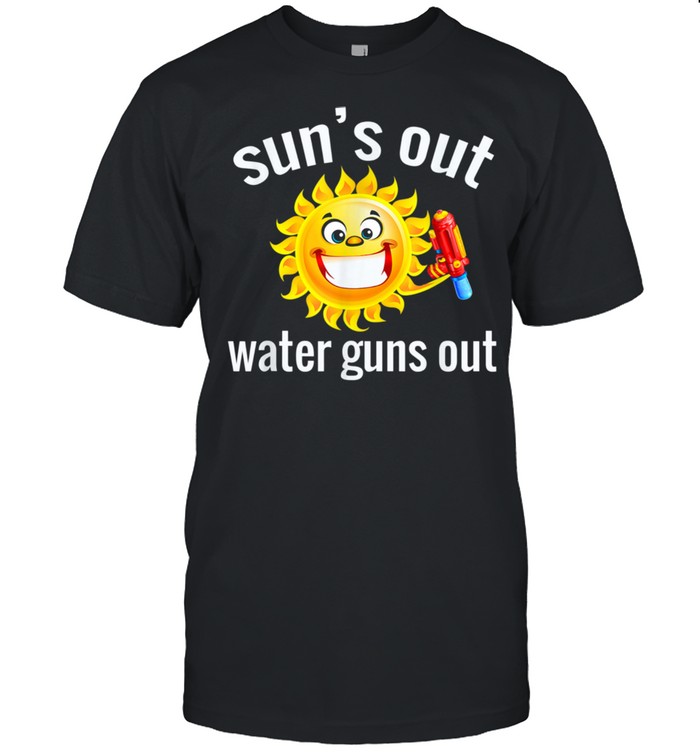 Summer Squirt Gun Design shirt