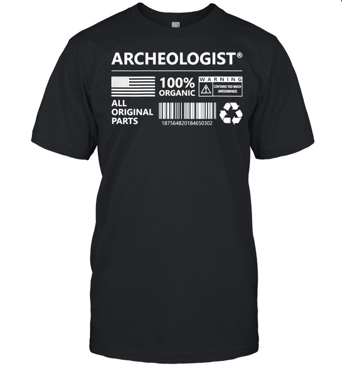 Womens Archeologist Marking Archeology shirt