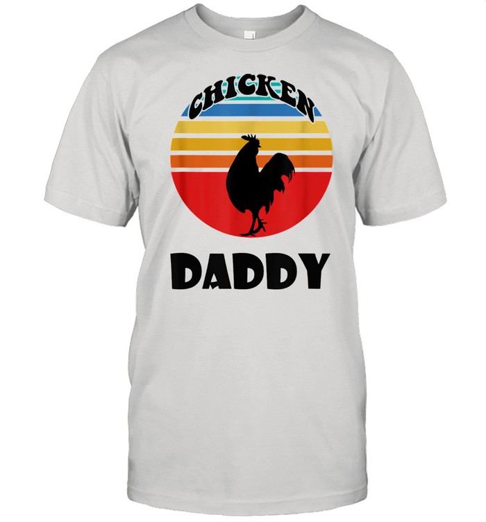 Chicken Daddy Retro Vintage Sunset Boys and Shirt