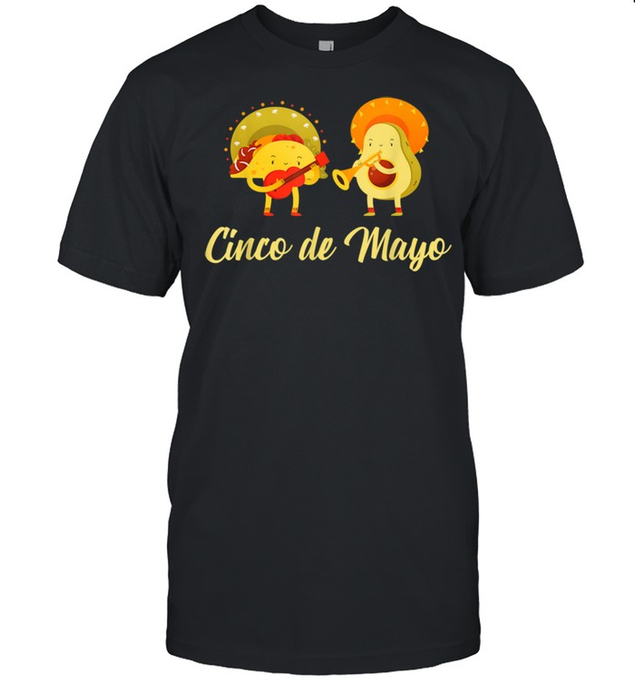 Cinco de Mayo Avocado Taco Party Team Shirt