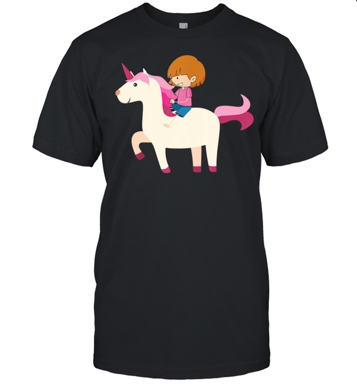 Colorful Rainbow Unicorn Rider Shirt