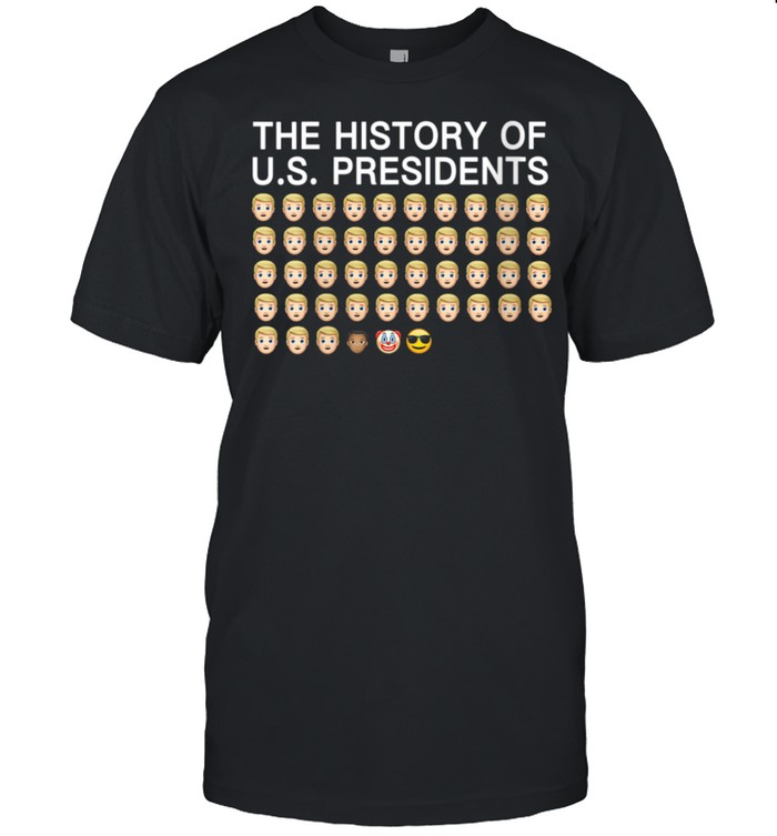 Emojis History of US Presidents Shirt