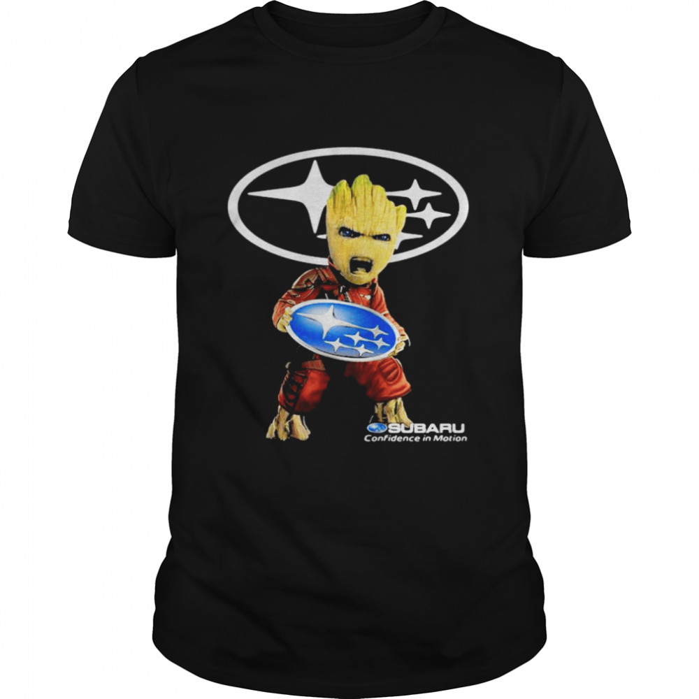 Groot Holding Subaru Confidence In Motion Logo Shirt