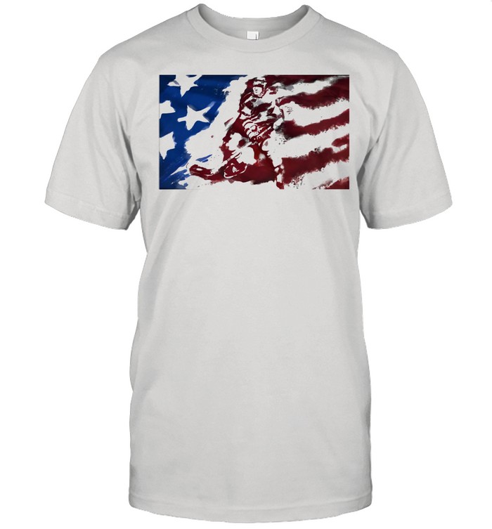 Hockey American Flag Shirt