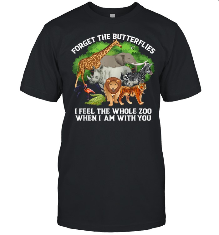 I Feel The Whole Zoo When I´m With You Love Valentine´s Day Shirt