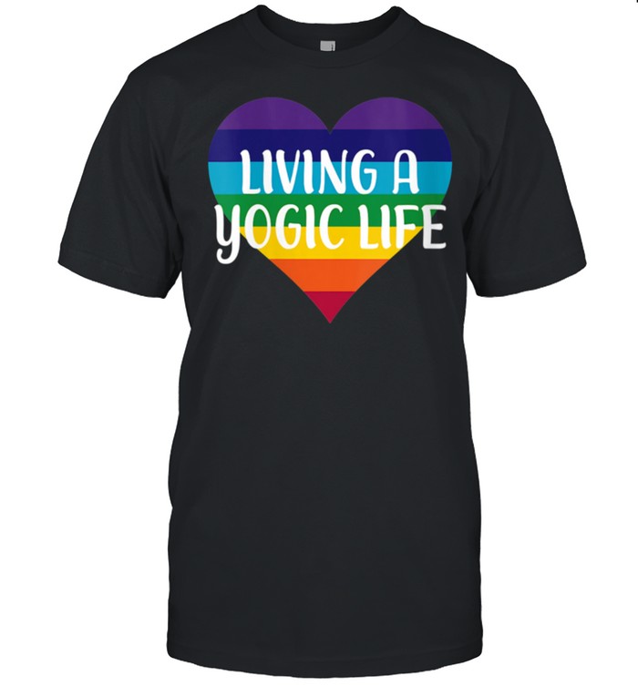 Kundalini Yoga Chakra Colors Heart LIVING A YOGIC LIFE Shirt
