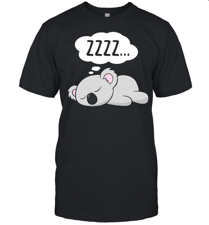 Love Idea Sleeping Koala Shirt