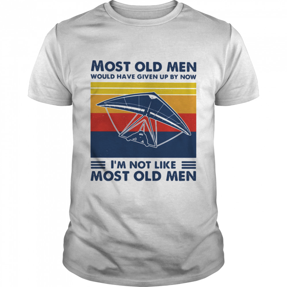 Most Old Men Would Have Given Up By Now I’m Not Like Most Old Men Skiing Vintage Shirt