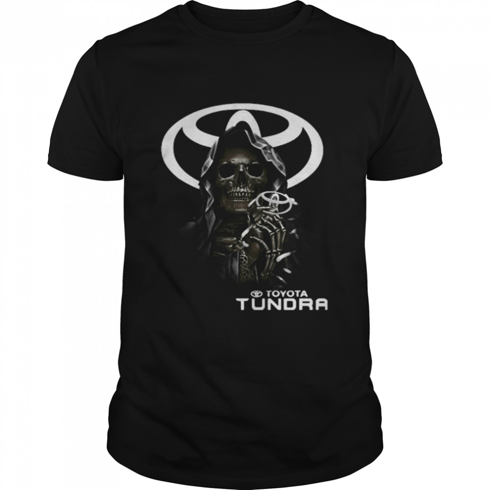 Skull With Toyota Tundra Logo Shirt