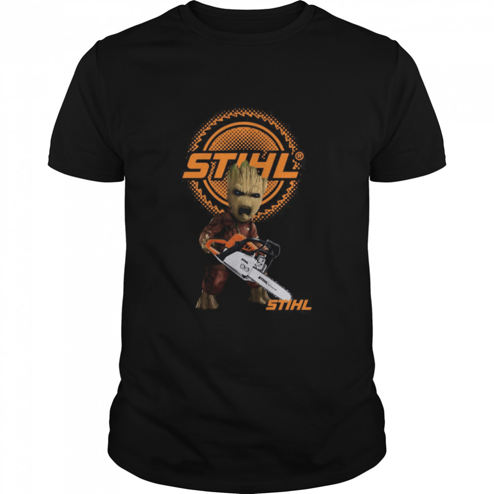 STIHL Baby Groot Chainsaw Guardians Shirt