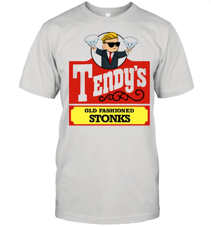 Tendys Stonks Old Fashioned Trader Investing HODL Shirt