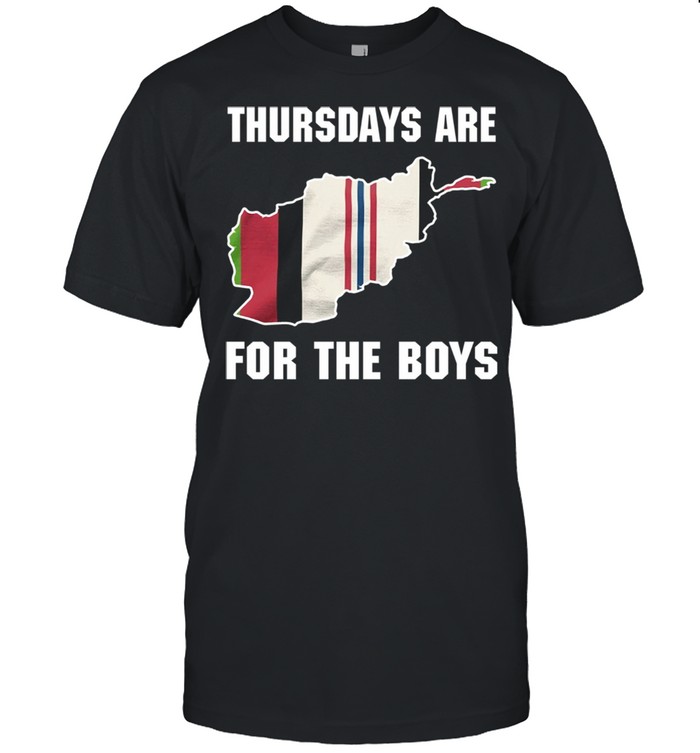 Thursdays Are For The Boys Shirt