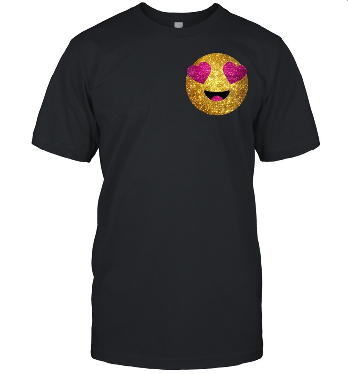 Womens Birthday HeartEyes Emoticon Christmas shirt