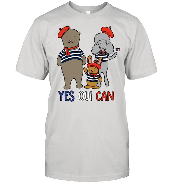 Yes Oui Can French Shirt