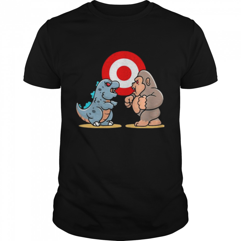 Baby Kong And Baby Godzilla Monster Shirt