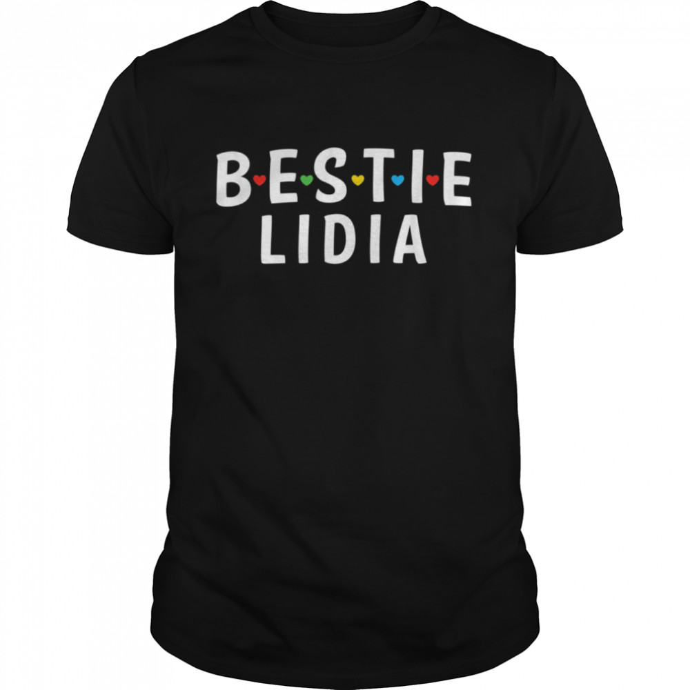 Bestie Lidia Name, Bestie Squad Design Best Friend Lidia shirt