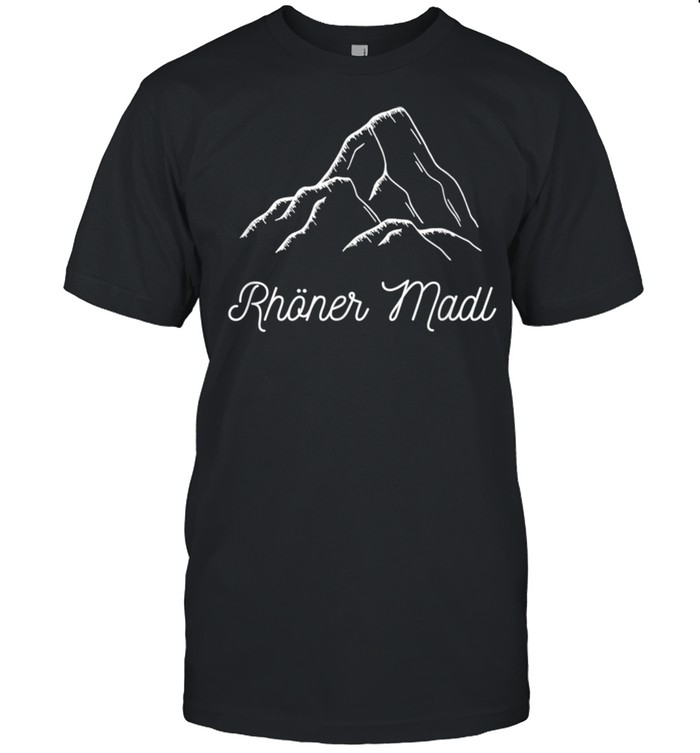 Rhöner Madl Region Rhön Mountains Design shirt