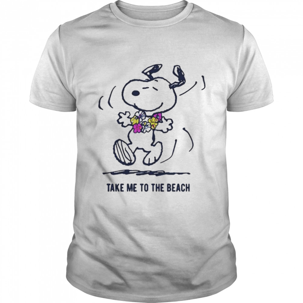 Take Me To The Beach Snoopy Shirt